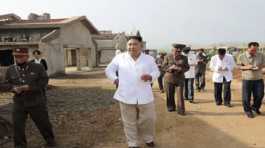 Kim Jong Un visits a new chicken farm