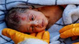 baby boy saved from Turkey earthquake 