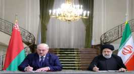 Ebrahim Raisi and Alexander Lukashenko sign cooperation agreements
