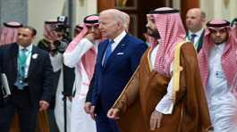 Joe Biden and Mohammed bin Salman