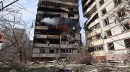 Russian missile hit residential building