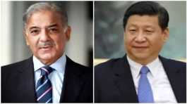 Shehbaz Sharif and Xi Jinping