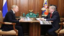 Vladimir Putin and Vitaly Savelyev