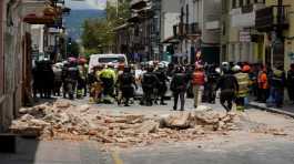 earthquake in Ecuador