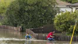 floodwaters in Watsonville