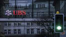 Credit Suisse and UBS in Zurich