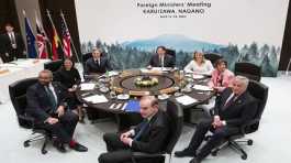G7 Foreign Ministers Meeting..