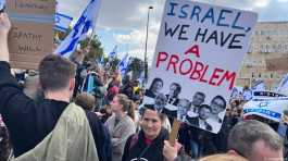Israelis resumed demonstrations