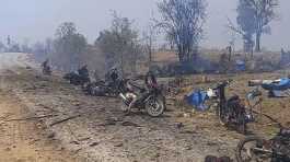 airstrike in Pazigyi village