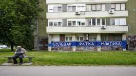 Boulevard Ratko Mladic in Belgrade,.
