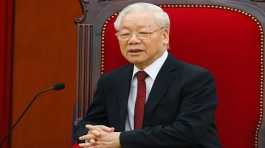 Secretary General of the Central Committee of the Vietnamese Communist Party Nguyen Phu Trong