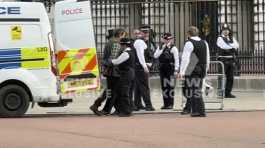 police outside Buckingham Palace