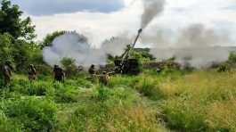 Russian forces destroyed eight Ukrainian ammunition depots