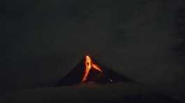 volcanic eruption in Philippines