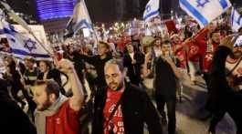 Anti-judicial reform protest Israel