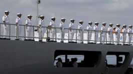 Chinese navy sailors