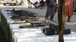 Illegal Weapons Seized In Afghanistan