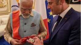 Modi gets France's highest award