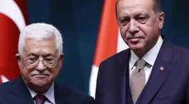 Recep Tayyip Erdogan n Mahmoud Abbas