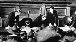 Signing of Treaty of Lausanne