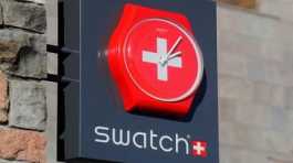 logo of Swiss watch manufacturer Swatch