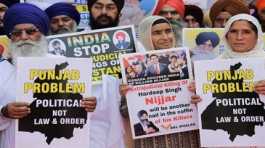 Sikh group protests