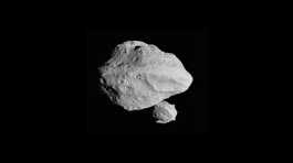 tiny moon around asteroid