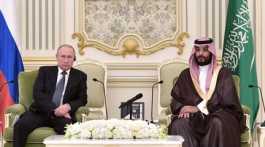 Vladimir Putin n Mohammed bin Salman