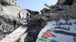 Israeli bombing on Gaza